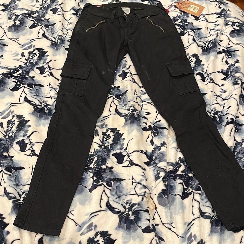 Size 26, brand new, true religion, black jeans, tags included